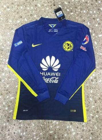 Club America 2015-16 LS Away Soccer Jersey